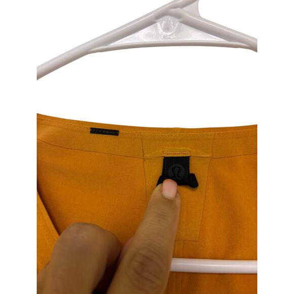 Lululemon Sarala Shirt lululemon lab True Tangerine - Picture 6 of 9